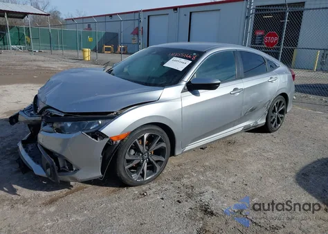 2021 Honda Civic Sport from USA, damaged, VIN 2HGFC2F82MH520309